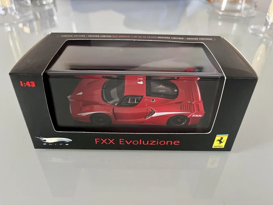 Ferrari Fxx evoluzione Hot wheels elite Scala 1/43 Edizione Limitata 10000 - Immagine 2 di 4