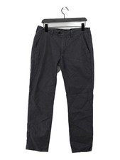 Ted Baker Men's Trousers M Grey 100 Cotton Straight Chino