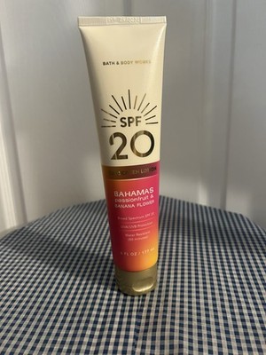 Bath & Body Works Bahamas Passionfruit & Banana SPF 20 Sunscreen Lotion 
