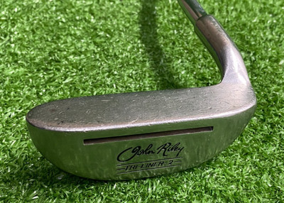John Riley Tri-Liner-2 Mid Mallet Putter / RH / Steel ~34.75''/ NEW GRIP / xx9667