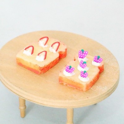 Realistische Miniatur Brot Kinder Party Spielzeug Küche Topper für Kinder