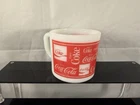 Vintage Anchor Hocking Enjoy Coca-Cola Coke Advertising Coffee Mug Milk Glass