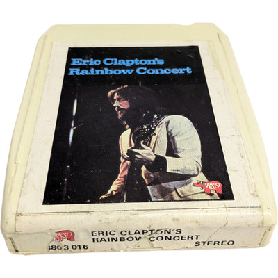 NEW PADS&TESTED! ERIC CLAPTON RAINBOW CONCERT LIVE 1973 | B+ | 8-track cartridge
