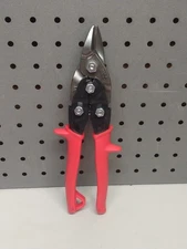 Crescent Wiss 9-1/4" Metalmaster Bulldog Snips Red Handle - M5 Made In USA