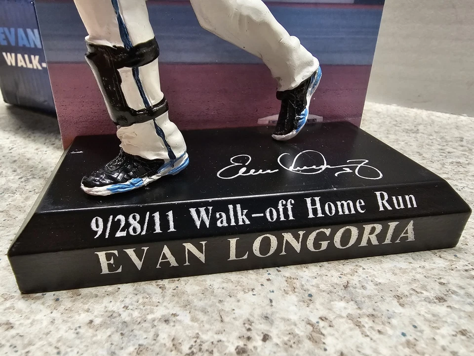 Evan Longoria Tampa Bay Rays MLB 2012 SGA Statue Figurine Walk Off - Image 3 of 4