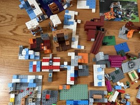 Lot of RARE LEGO Minecraft Minifigures + Sets 21183 21185 21131 21124 21252 More