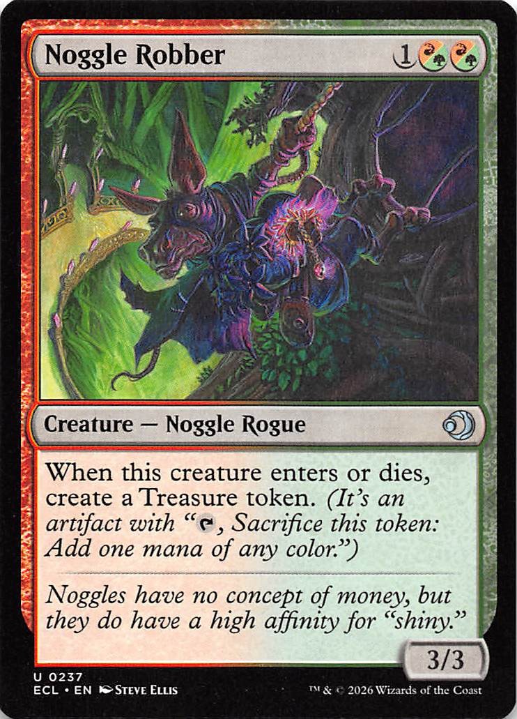 Noggle Robber 237 Lorwyn Eclipsed Magic the Gathering