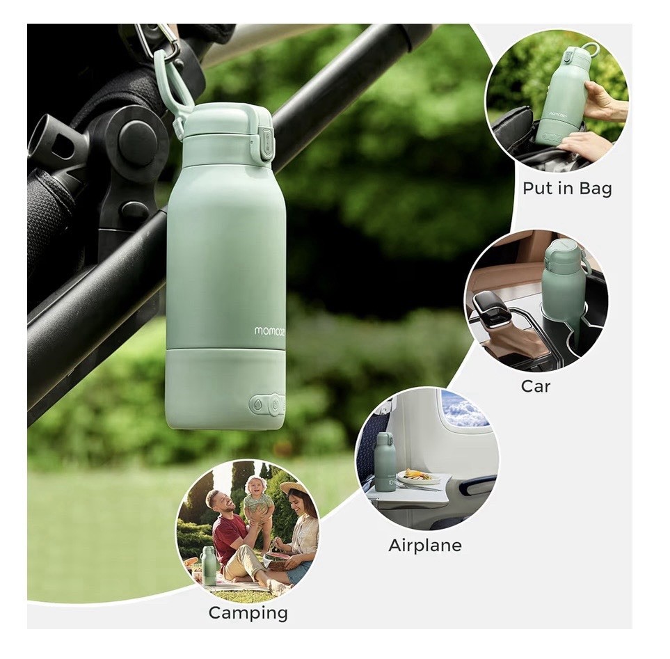 Momcozy Portable Water & Milk Warmer (Model MW05) Super Fast Charge New! Sealed!