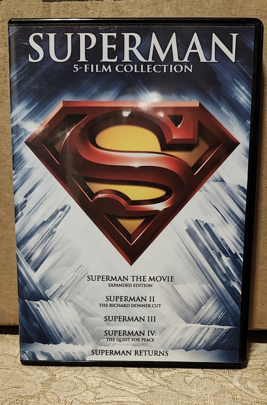 Superman: 5 Film Collection DVD Movie, 5-Disc Set