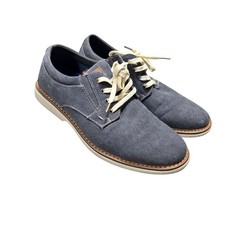 Nunn Bush x Bloom Men's Blue Textile Casual Derby Shoes Size 9M Memory Foam