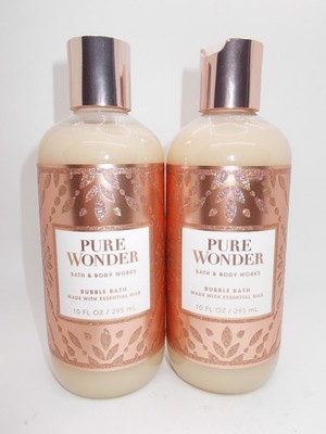 Bath & Body Works Pure Wonder Bubble Bath NEW x2
