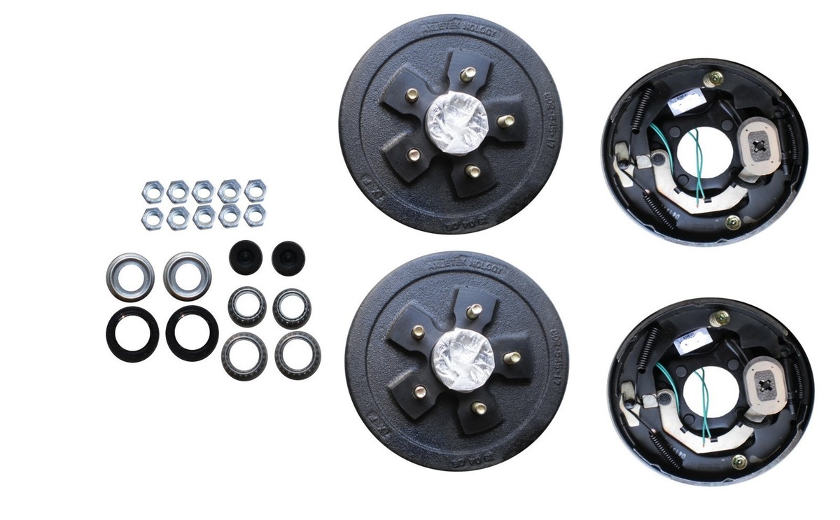 Add Brakes To Your Trailer! Basic Kit 3500# Axle 5 X 5.0  Electric Axel Drum - Foto 7