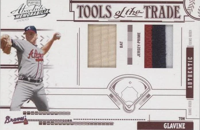 2005 Playoff Absolute Memorabilia - Tom Glavine #TT-47