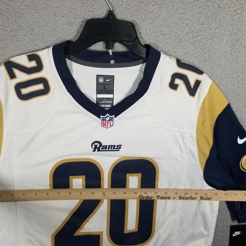 Men’s Jalen Ramsey White Los Angles Rams Game Jersey Size L - Picture 7 of 11