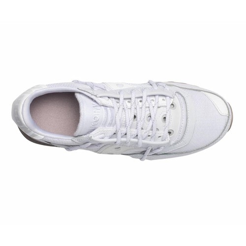 Saucony Men's Jazz DST Shoe, White/Shadow, 9.5 US - 第 3/5 張圖片