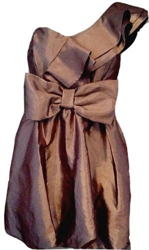 miss selfridge one shoulder dress Miss Selfridge One-Shoulder Ruffle Bodycon Flare Dress Coquette Fairy Pink Sz 4