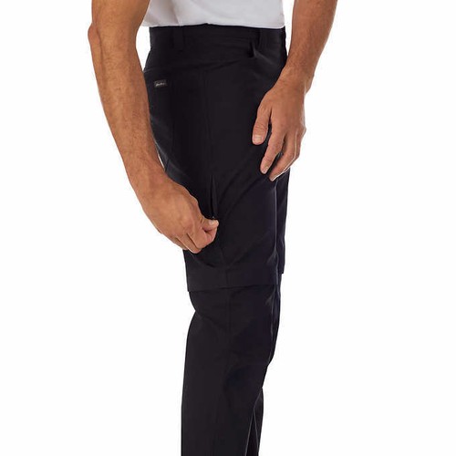 Eddie Bauer Convertible (Zip Off) Pant BLACK Men's Sz 34Wx34L NWT - Picture 6 of 6
