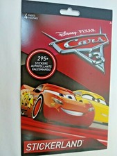 Disney Pixar Cars 3 Stickers 295 count New