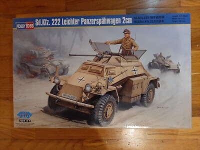 1:35  SD.KFZ 222 LEICHTER PZ.SPAHWAGEN 2cm HOBBY BOSS