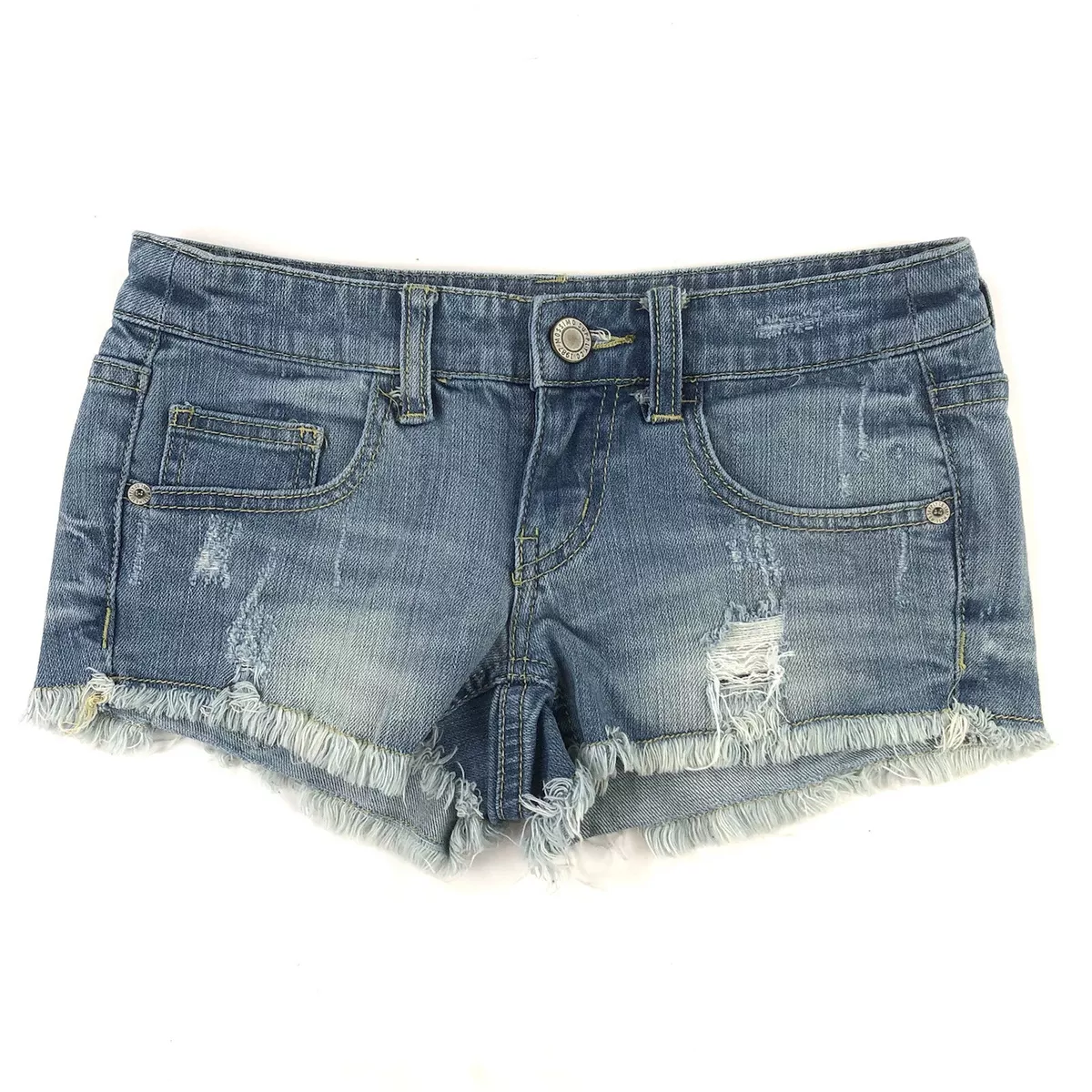Low rise jean sales shorts for juniors