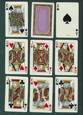 XMint 1929-33 EMBASSY (USPCC)  ART DECO Playing Cards - 52 NJ w/ Tax Stamp & BOX