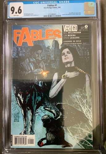 🔥🔑 Vertigo Fabeln #1 CGC 9.6 PLUS Hefte 2-51 High Grade 🔥🔑 - Bild 1 von 8
