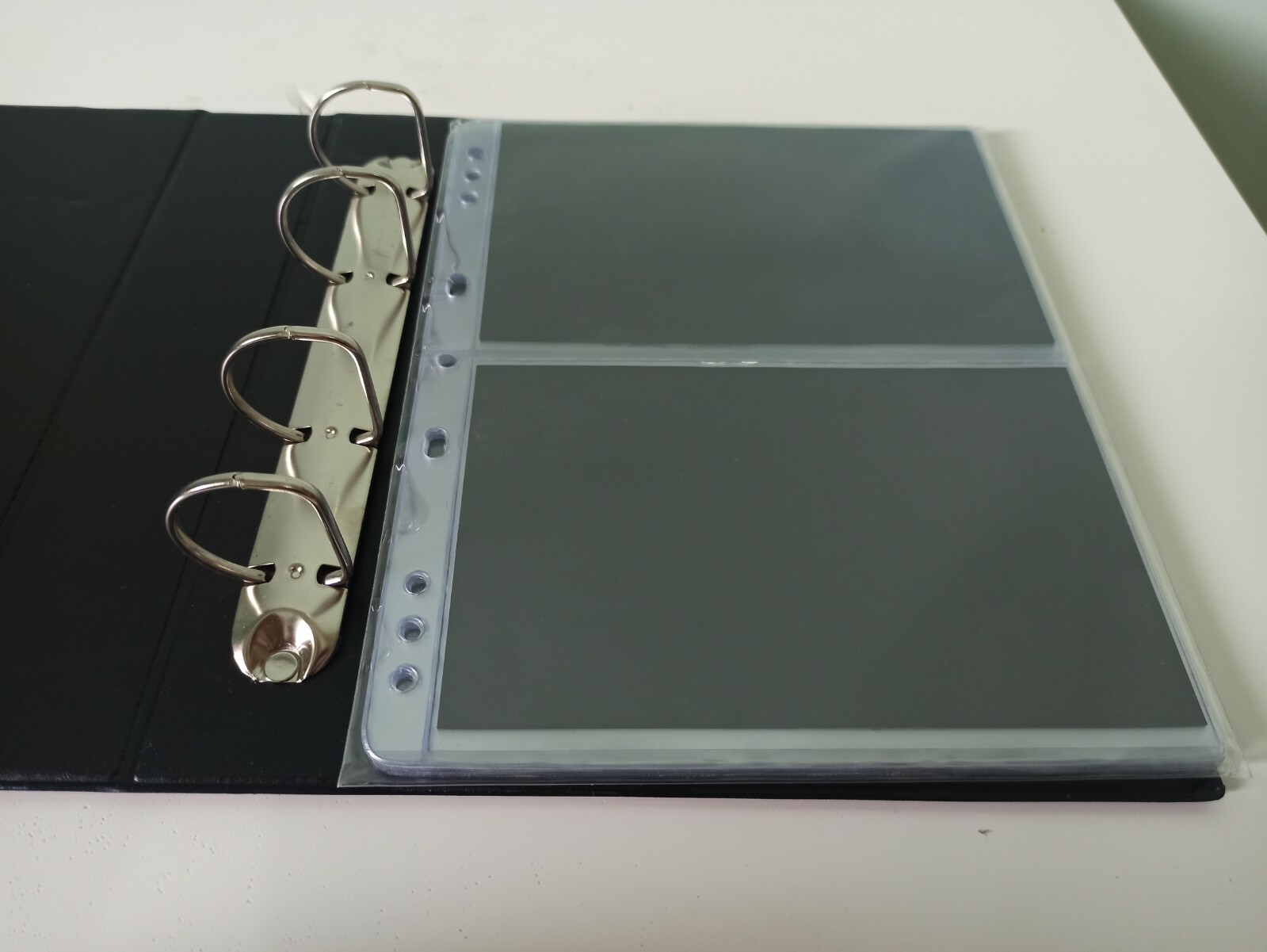 Fippy 60 Tasche Album Porta Banconote Da Collezione, Raccoglitore Per Banconote, Libro Per Raccoglitore Banconote Per Banconote, Francobolli (Blu - Foto 3