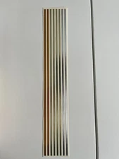 Creative Memories / Mrs. Grossman's NLA Design Lines Sticker-Met. Gold & Silver