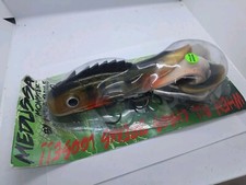 14.5" Chaos Tackle Husky Medussa Shallow Olive Perch Jerkbait Musky Lure