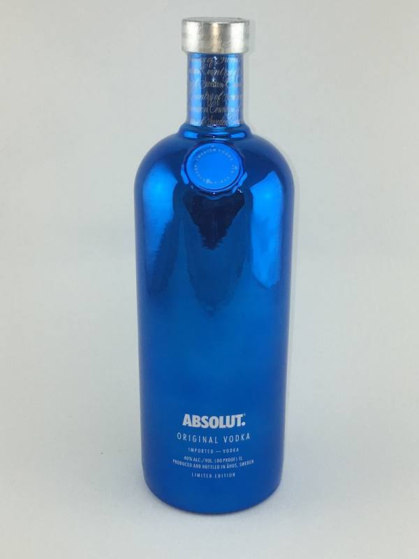 Absolut Electrik Electric Vodka 1 Litre Brand New Sealed Limited Edition Blue Ebay