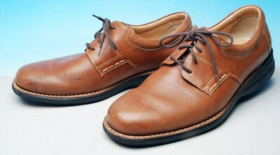 Johnston & Murphy Men\'s Brown Leather Oxfords Sheepskin Lace Up Shoes, Sz 11.5W Amazon.com | Johnston & Murphy Men main image 3
