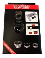 3in1 Fish Eye  Wide Angle  Macro Camera Clip-on Lens for Universal Cell Phone