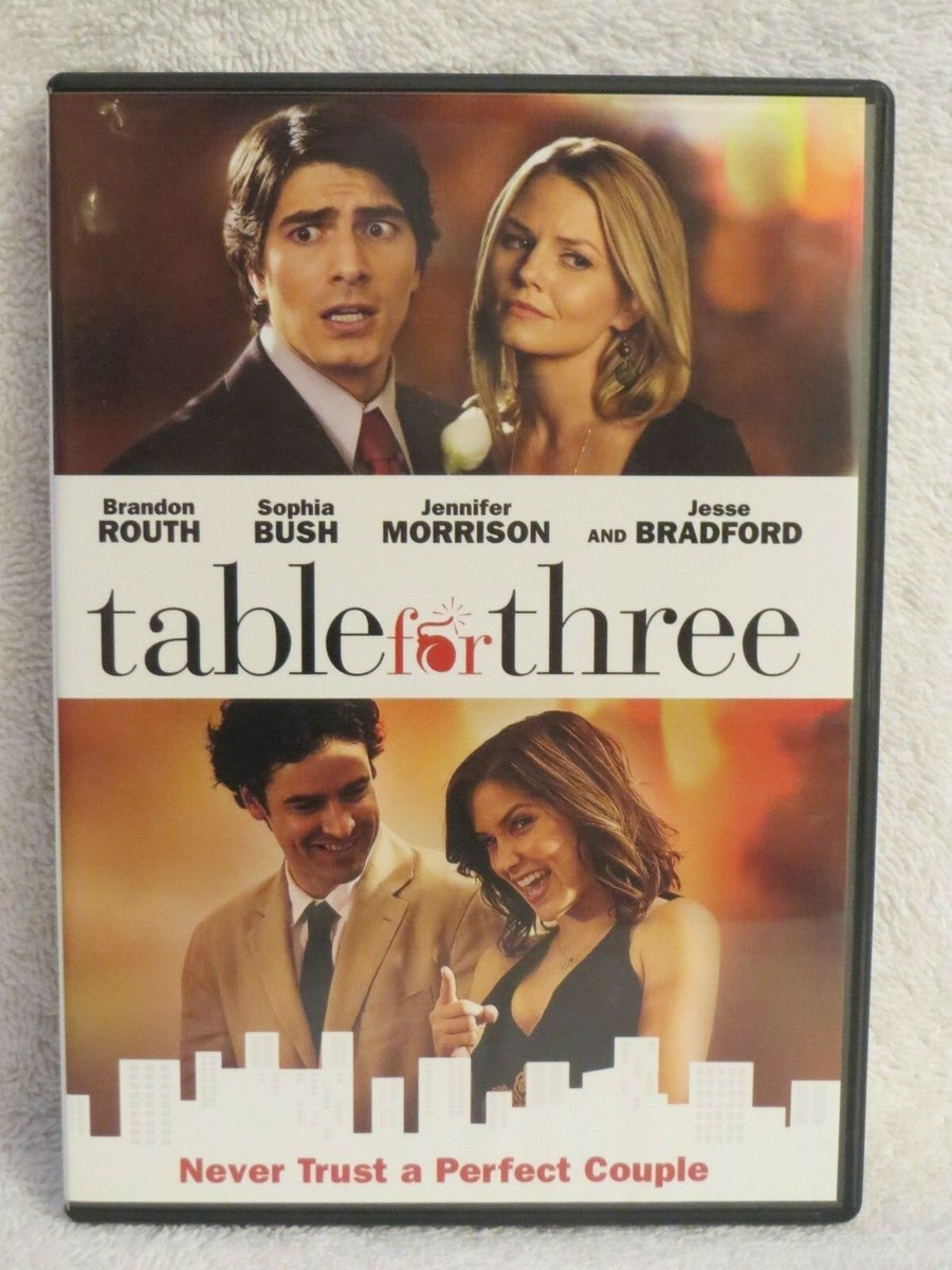 Out Trio　DVD Table for Three (DVD 2009) Brandon Routh Sophia Bush Jesse