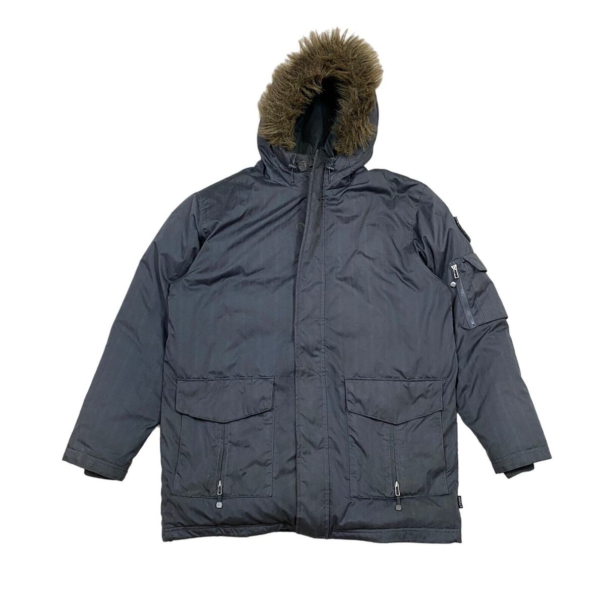 Vintage 90s Stussy Down Snorkel Parka Anorak Jacket Men's L Vintage 90s Stussy Down Snorkel Parka Anorak Jacket Men's L