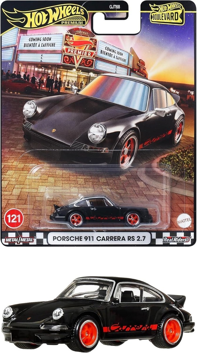 New Hot Wheels JBL19 Boulevard Porsche 911 Carrera RS 2.7