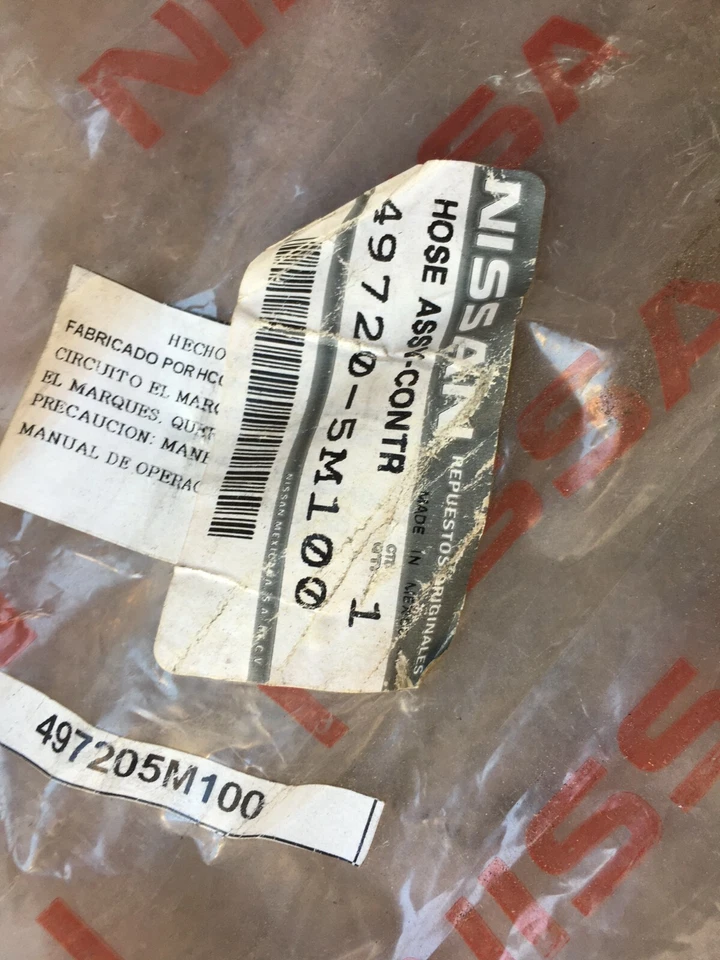 GENUINE NISSAN OEM OE 2000-2001 Sentra SE 2.0L Power Steering Pressure Hose NEW - Image 3 of 4