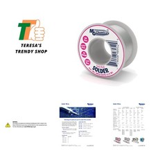 60/40 Rosin Core Leaded Solder, 0.032" Diameter, 1/2 lbs Spool