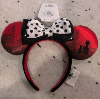 Disney Parks Ears Headband EPCOT Showcase Italy Ciao Bella Minnie