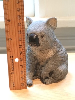 Realistic Porcelain Australian Koala Bear Figurine