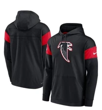 Atlanta Falcons Nike Sideline Performance Black Pullover Hoodie Men’s Large