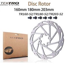 TEKTRO Bike Rotor 160/180/203 Mountain Bicycle Hydraulic MTB Disc Brake 6 Bolt