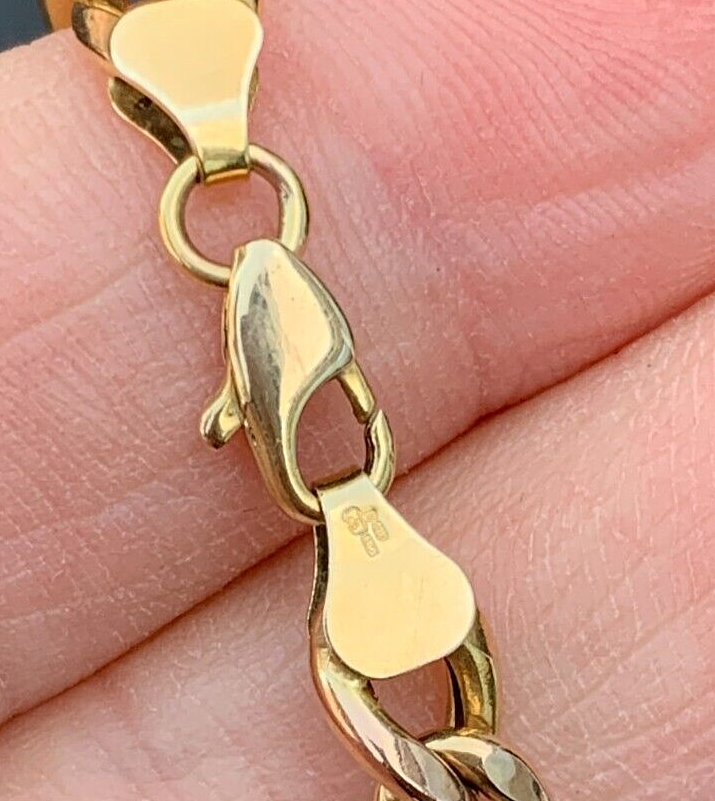 9ct gold bracelet, vintage 9k 375 heavy 5 grams eBay