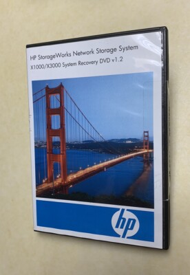 HP StorageWorks Network Storage System x1000/x3000 System Recovery DVD v 1.2