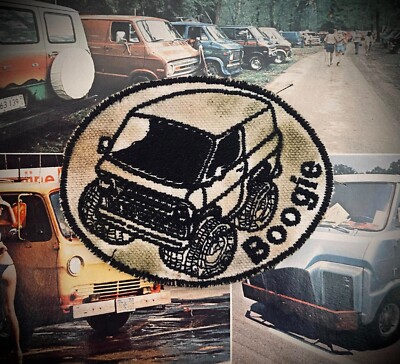 BOOGIE FORD ECONOLINE vintage patch 4x4 van shorty lift 70's grill cragar  club