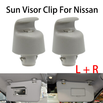 For Nissan Altima Rogue Infiniti Sun Visor Retainer Clip Holder - Foto 13