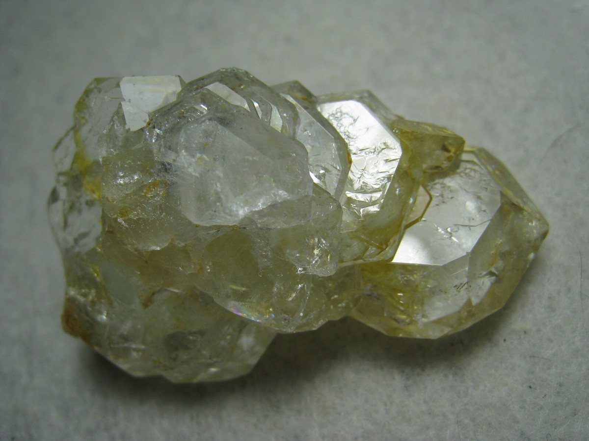 Awesome Raw Gem Goeshonite White Clear Beryl Crystal Cluster