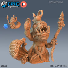 Anglerfish Folk B Epic Miniatures RPG D D Pathfinder Wargaming