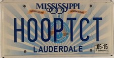 Vanity HOOP TCT license plate Basketball Point Court ??? HELP ???