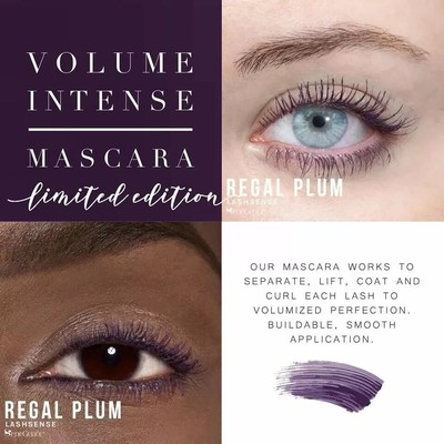 VolumeIntense Mascara Regal Plum by SeneGence LashSense New Sealed Full Size