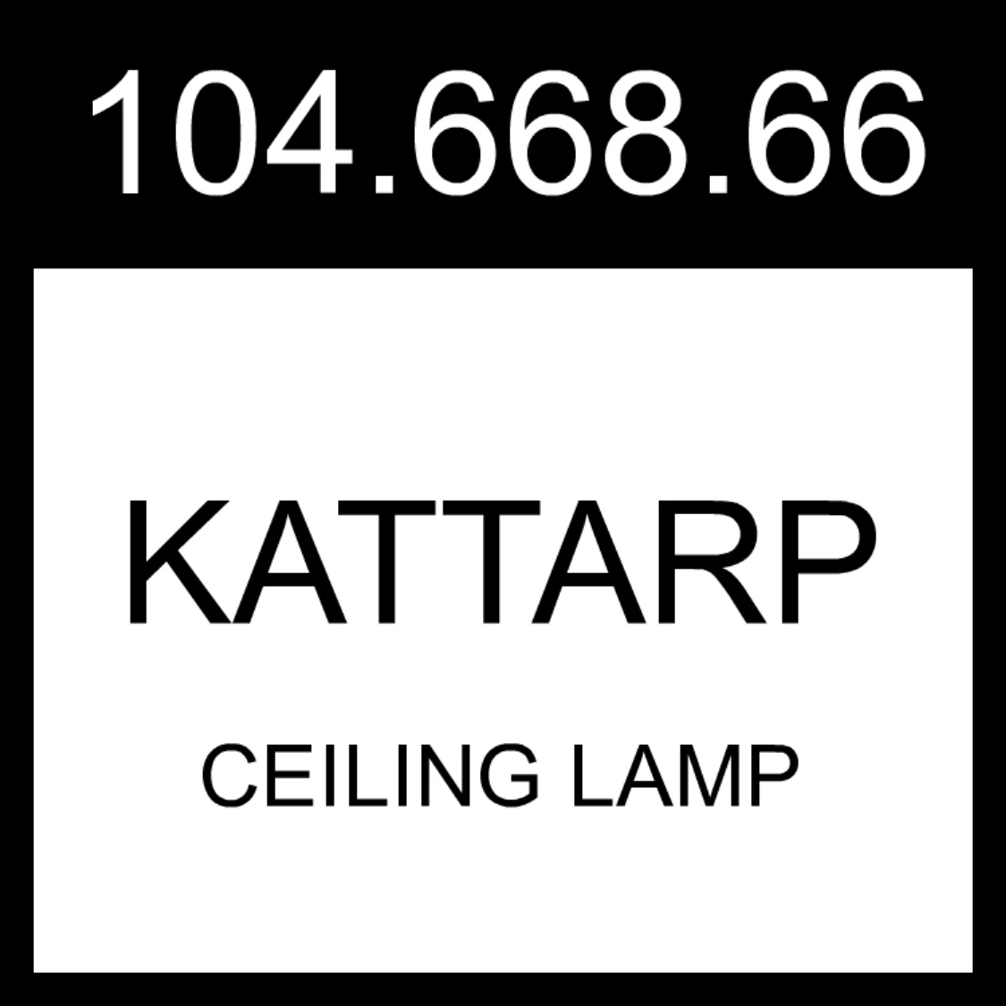 Kattarp sale light ikea